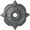 Ekena Millwork Benson Classic Ceiling Medallion (Canopies up to 6 1/2"), 28 3/8"OD x 3 3/4"ID x 1 5/8"P, Platinum CM28BEPLS - alternate 1